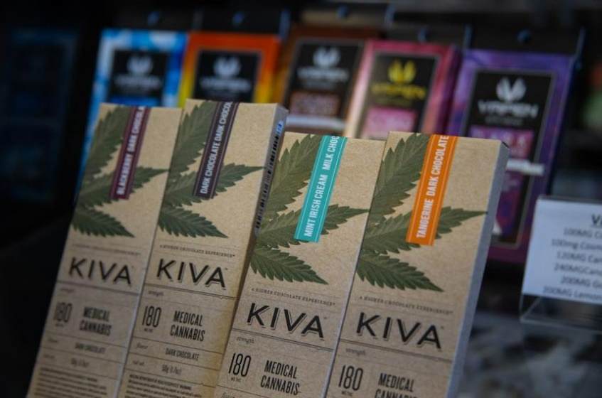 medical cannabis packaged in different varieties